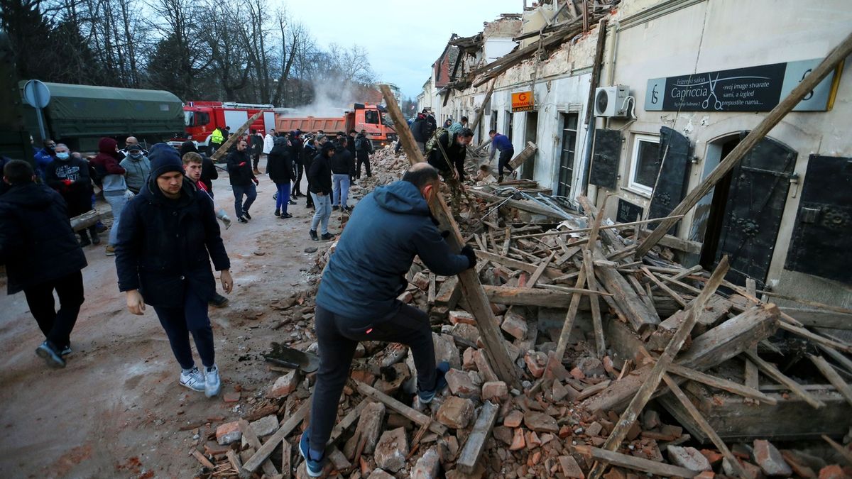 Do Chorvatska po zemětřesení pošle Česko vybavení za 5 milionů Kč